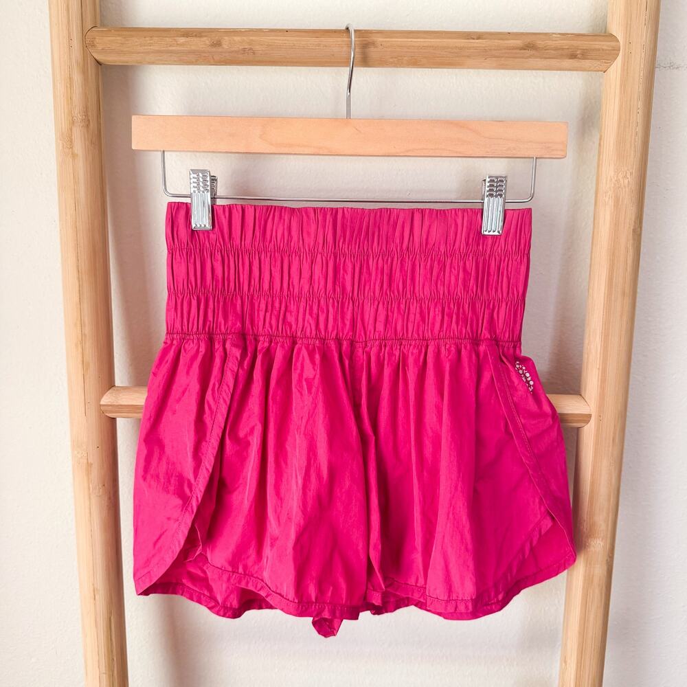 Free People Movement The Way Home Pink Running Shorts Small - Picture 2 of 6